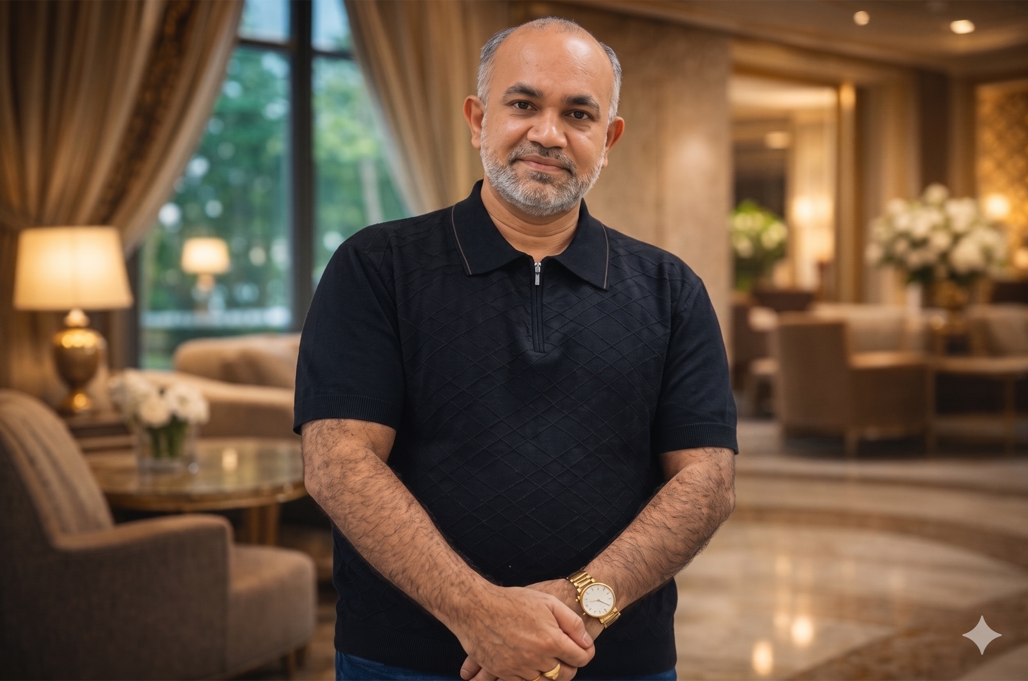Envisio Properties chairman in the lobby